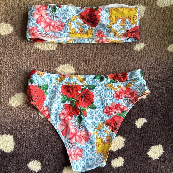 Strapless High Waisted Bikini - Picture 4 of 9